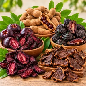 Kokum, Vilayati-Emli, Goraka, Kodompuli