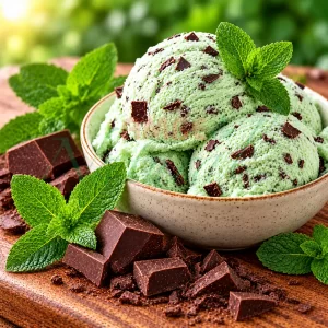 Mint Chocolate Chip Flavour